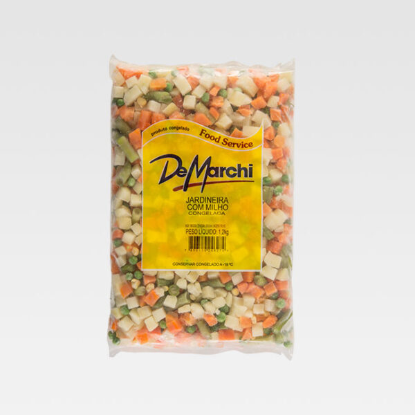 Legumes Congelados Jardineira com Milho De Marchi 1,2KG