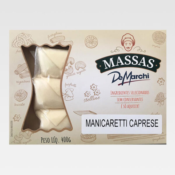 Massa Fresca Manicaretti Caprese de Marchi 400g